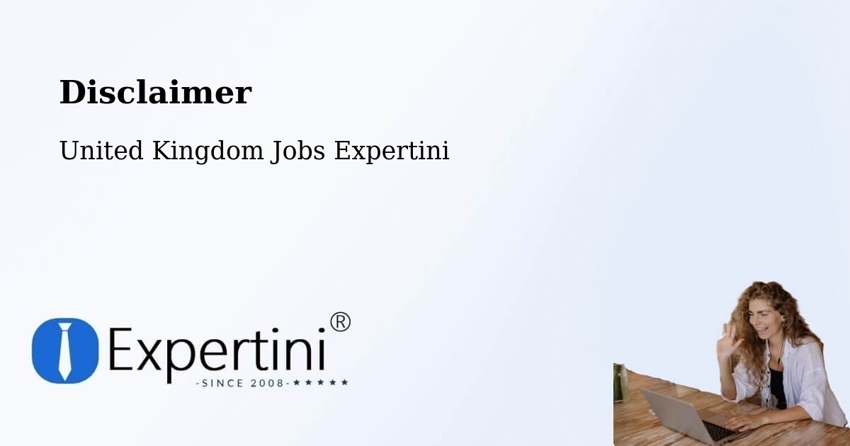 Disclaimer – Edinburgh - United Kingdom Jobs Expertini